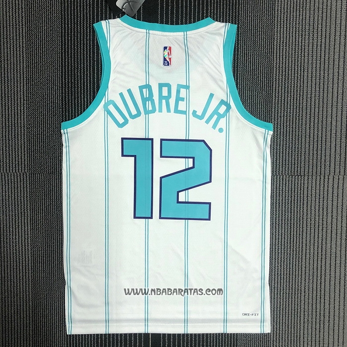 Camiseta Charlotte Hornets Kelly Oubre JR. #12 Association 2020-21 Blanco